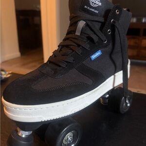 Black and White SLADES, Skate Shoes, Detachable Skates size 11.5